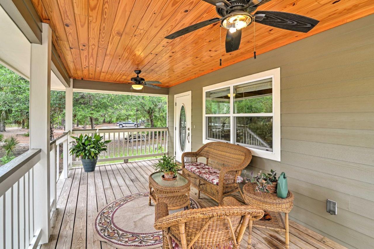 Crystal River Cottage On 1 Acre With Deck And Porch! Yankeetown Экстерьер фото