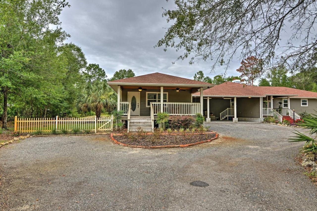 Crystal River Cottage On 1 Acre With Deck And Porch! Yankeetown Экстерьер фото